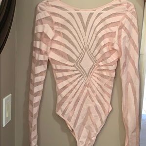Fashion Nova Long Sleeve Bodysuit